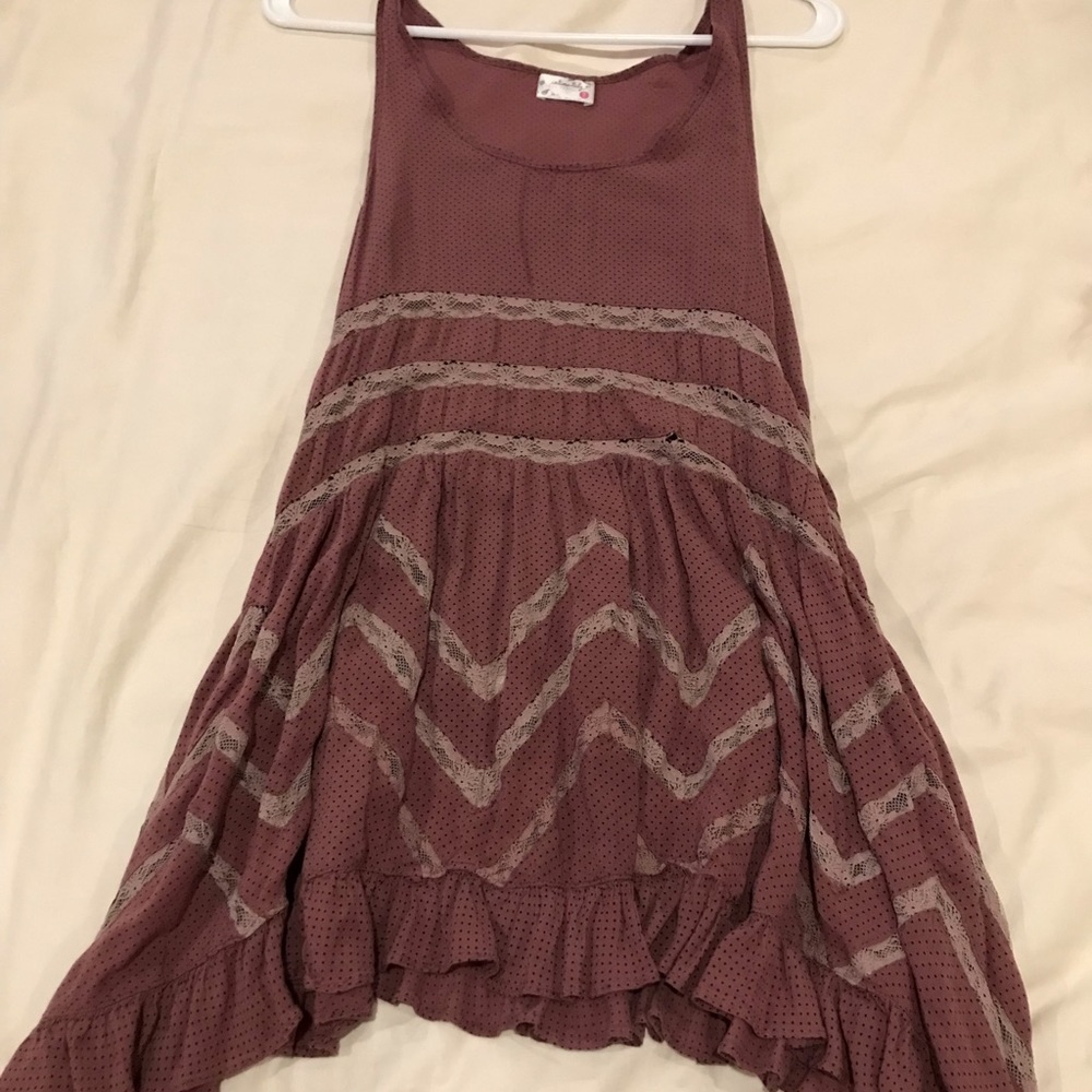 Intimately Free People purple boho dress